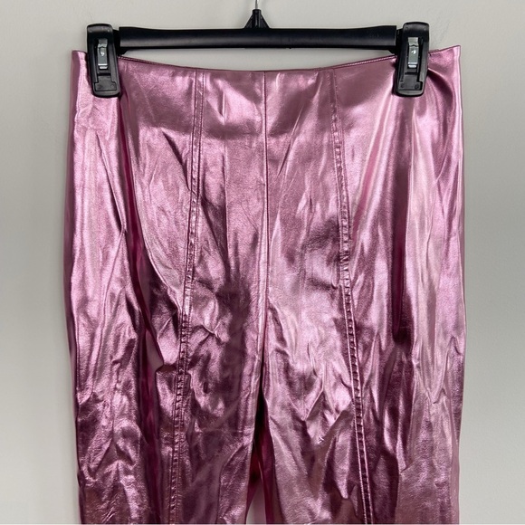 Song of Style Masha Pant in Metallic Pink Size S - Picture 3 of 13